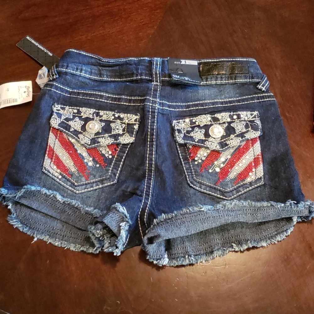 NWT jean shorts